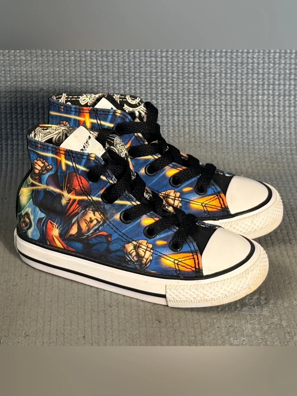 Converse Justice League Chuck Taylor All Star Shoes Toddler Size 8C